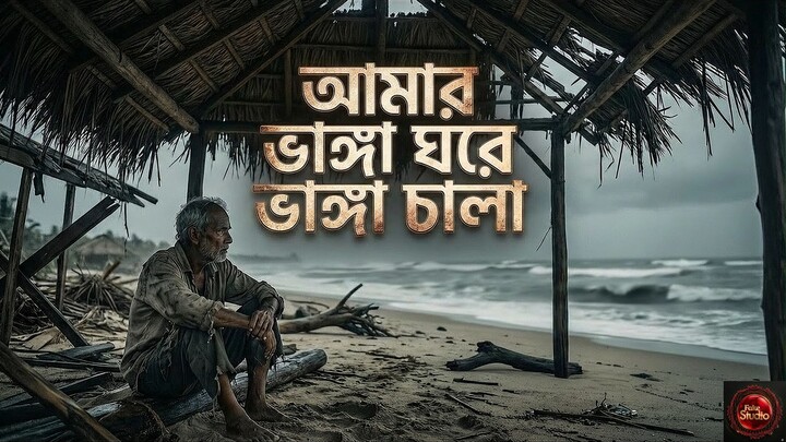 আমার ভাঙ্গা ঘরে ভাঙা চালা || Amar Vanga Ghore || TikTok Viral || Lyrics Video | Bangla New Song 2025
