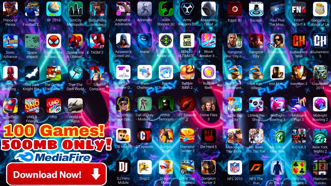 Android Games [ Highly Compressed ] Download ( 2022 ) 