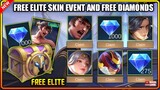 CLAIM! FREE ELITE SKIN And DIAMONDS Event (New Event) - MLBB