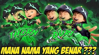 Boboiboy Thorn Atau Boboiboy Duri | Misteri Boboiboy