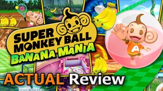 Super Monkey Ball Banana Mania (ACTUAL Review) [PC]