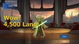 How much Diamonds did I spent to get CYCLOPS STAR WARS Skin?