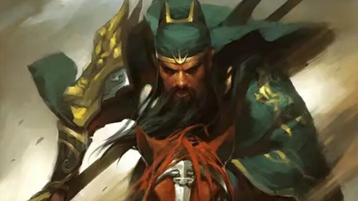 Classic “Jie Xian Tu Po” design in *Sanguo Sha*! Unrivaled righteousness under heaven! Guan Yu (Boun