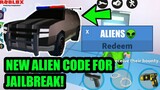 Roblox Jailbreak Codes 2019 + New Update | Alien Invasion | Alien Code!