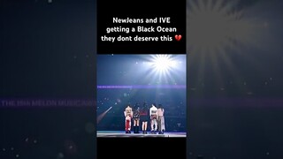 NewJeans and IVE Black Ocean MMA 2023 Daesang #newjeans #ive #wonyoung #minji #hanni #mma2023