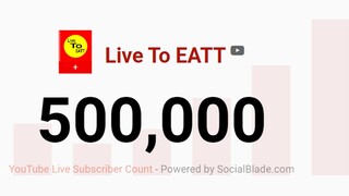 500000 SUBSCRIBERS LIVE COUNTING🥰| THANK YOU SO MUCH GUYS💓 || CHEERS❤️