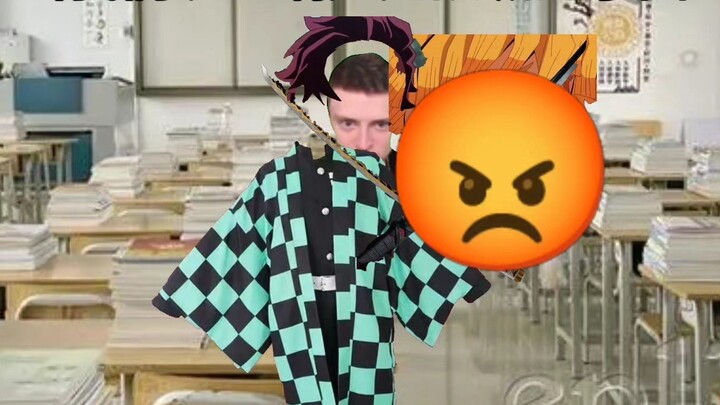 Bro thought he was Tanjiro