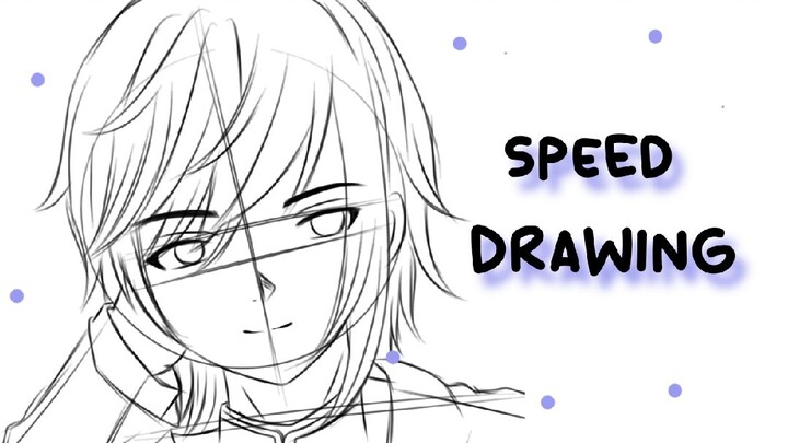 SPEED DRAWING FanArt Tomioka Giyuu🤍 (Kimetsu No Yaiba)