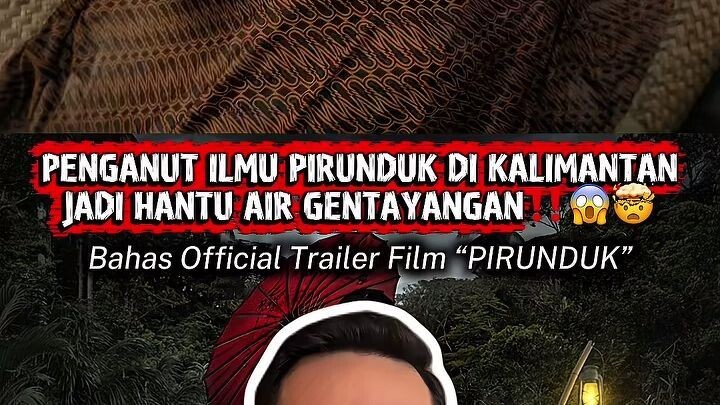 Masyarakat Kalimantan pasti udah gak asing sama mitos Pirunduk dan hantu air sungai ini‼️😱🤯