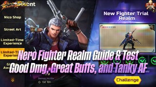 [SF: Duel] - Nero Fighter Realm Guide & Test! Great unit! Real test in content will happen soon!