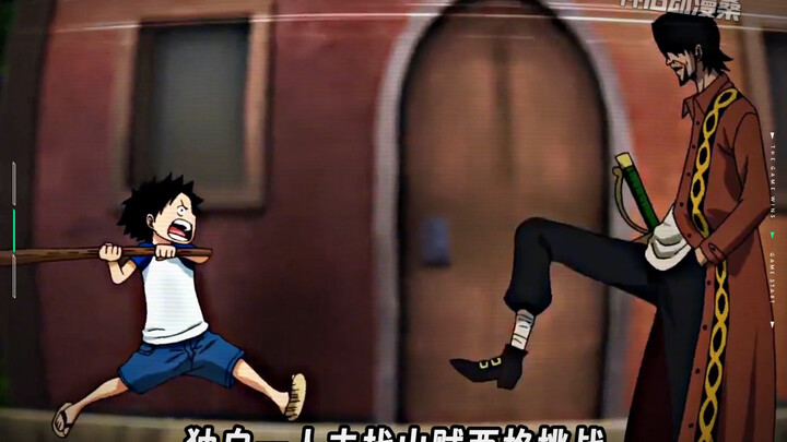 Luffy and Shanks when they were kids ~ #One Piece #Luffy #Shanks #Anime Commentary