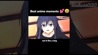 Best anime moments 💕😅