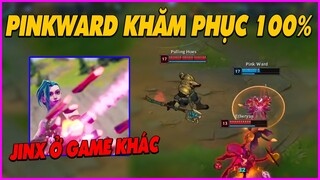 Pinkward cũng phải khăm phục, Jinx xuất hiện trong vũ trụ game khác - LMHT - LOL - Skin - Montage