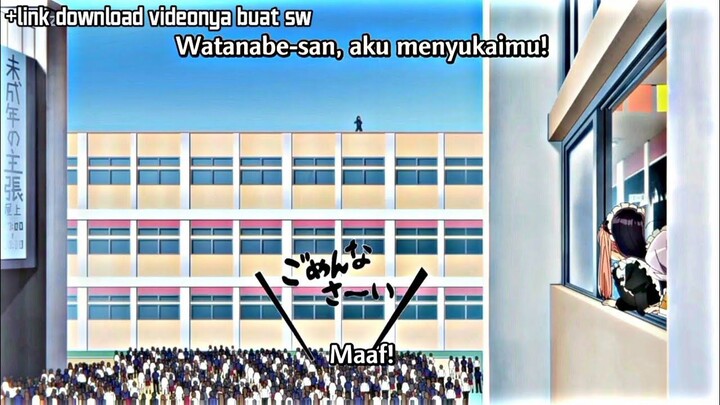 Udah Berani Nembak Di Atap Dan Berteriak Ehh Di Tolak   Jedag Jedug Anime Kom