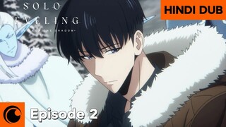Jinwoo wastes NO TIME beheading an Ice Elf |HINDI DUB | Solo Leveling Season 2