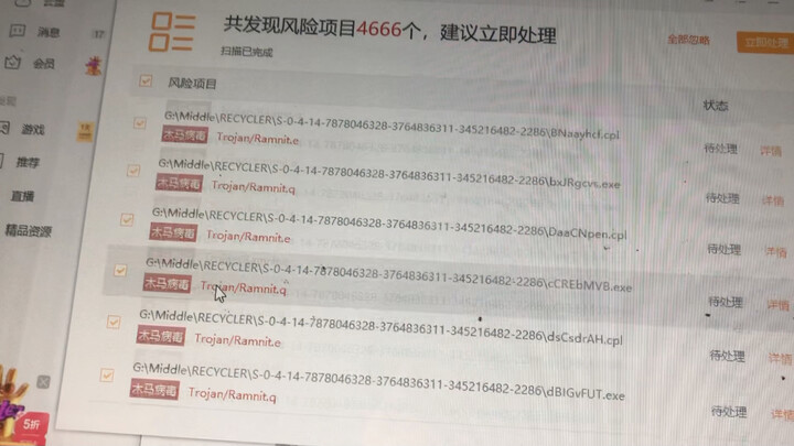 I secretly grabbed my big brother’s USB drive, but when I ran a virus scan…