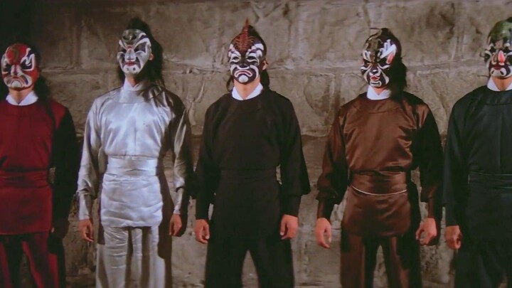 The five senior brothers of the Wudu Sect, each one masters a unique, unparalleled skill.