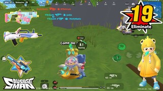 4 MAN SQUAD 37KILL | RANK TOP GLOBAL INDONESIA | SOUTH SAUSAGE MAN