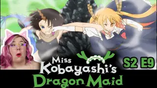 ElMA?!? - Miss Kobayashi's Dragon Maid S2 E9 REACTION - Zamber Reacts