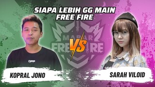 Kopra Jono vs Sarah Viloid: Skill Siapa Lebih GG Main FF? | Mabar Free Fire Match 88 #short