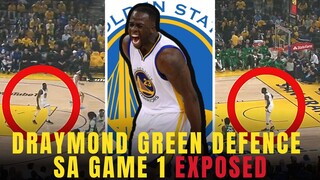 DEPENSA NI DRAYMOND GREEN NA EXPOSED SA GAME 1