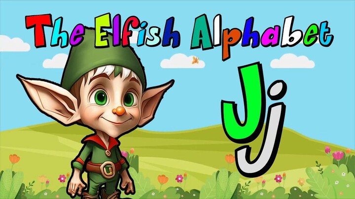 English alphabet and letter J-j.