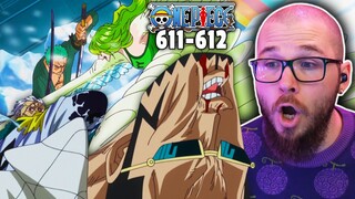 SMOKER vs VERGO and ZORO vs MONET! (ONE PIECE REACTION)