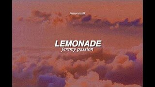 jeremy passion - lemonade | lyrics