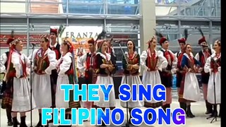 POLAND VS. KOREA VS. TAIWAN SING FILIPINO FOLK SONG