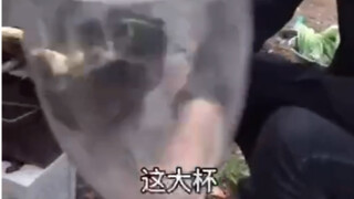 在死者酒精里发现少量血液