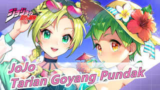 [JoJo no Kimyou na Bouken / MAD Lukisan Tangan] Tarian Goyang Pundak yang Aneh