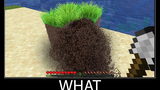 Minecraft รออะไร meme ตอนที่ 61 บล็อกหญ้า minecraft ที่เหมือนจริง