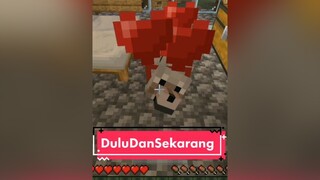 my friend :') duludansekarang minecraft wolf xyzbca