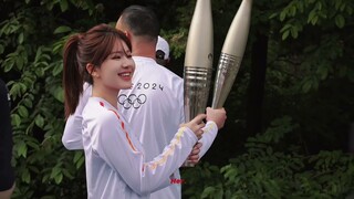 #zhaolusi Fancam Update 240519 | 2024 Olympics Torch Relay