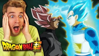 Vegeta DESTROYS Goku Black!!! (DB Super Reaction)