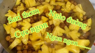 Sơ-ri Ngào đường bánh chuối chiên Món ăn vặt￼ Ngon cực kỳ￼ Dễ làm￼ | Chín mập miền Tây # 19￼