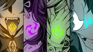 “旅行者，进来感受提瓦特四神的魅力！”【原神四神】