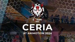 JROCKS - Ceria (Ou-kami! Cover) ANIMOTION 2024