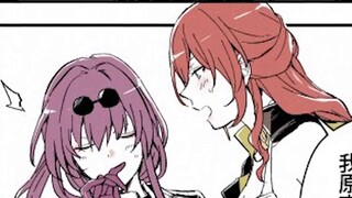 [Star Dome Railway] Kafka sneaked onto the train to play with Himeko without permission! ! !