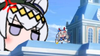 [Animasi Tanuki Buatan Sendiri] Superman Tamamo satu pukulan yang menyelamatkan semua orang