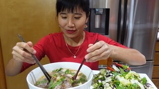 ĂN TÔ BÚN BÒ TÀU LỬA SIÊU TÓC NGON HẾT TÔ,@Nhung Ha cuoc song vung nui o my