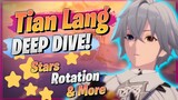 TIAN LANG DEEP DIVE  REVIEW - Stars, Rotation & More BREAKDOWN [ Tower of Fantasy ]