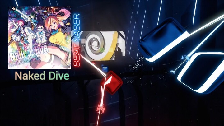 Naked Dive (TV Size) [Musaigen no Phantom World OP] – SCREEN mode - Beat Saber