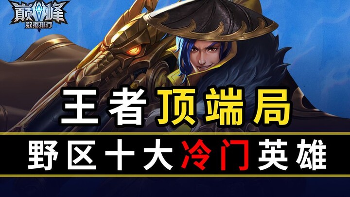 【Bảng xếp hạng dữ liệu đỉnh cao 25】Mười vị tướng "ít người chơi" nổi bật nhất khu rừng!