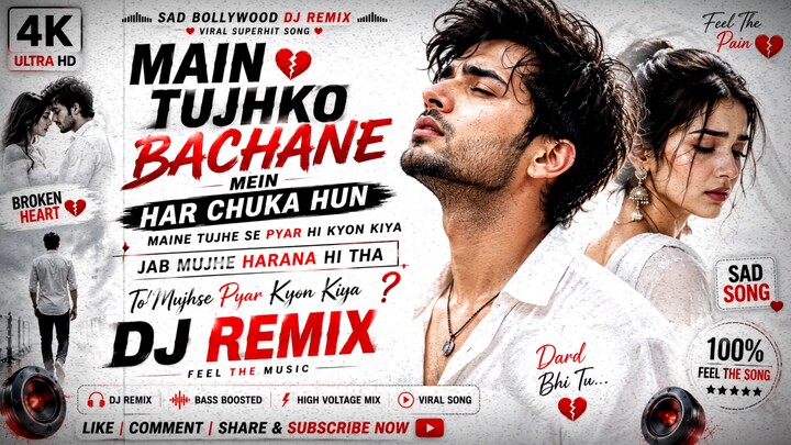 Main Tujhko Bachane Mein Haar Chuka Hun 💔 | Mujhse Pyar Kyon Kiya | Sad DJ Remix #Shorts