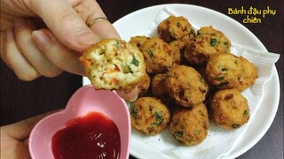 Cách làm Đậu Hũ(Đậu phụ) viên chiên thơm ngon !!! | Tra My Cooking