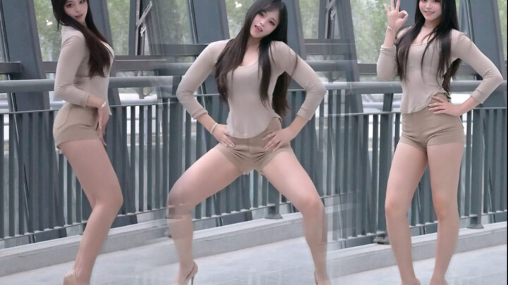 【Xiao Yu Police】Membangkitkan semangat! Tarian panggul warna daging naik turun