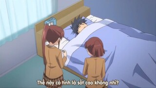 Được 2 chị gái chăm sóc khi bị bệnh! Main là nhất!!!