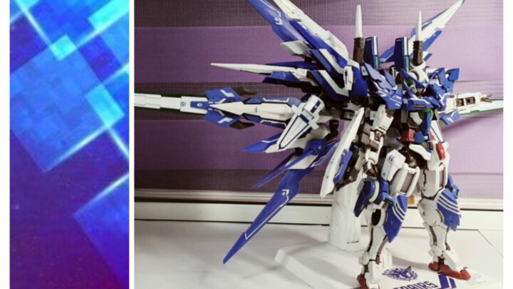 [Model Modification] Amazing Energy Angel Blue Ice Glory