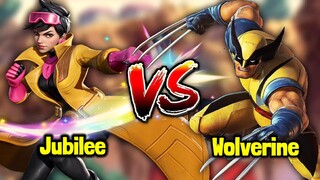 JUBILEE VS WOLVERINE | MARVEL SUPER WAR | JUBILEE SKILL GUIDE